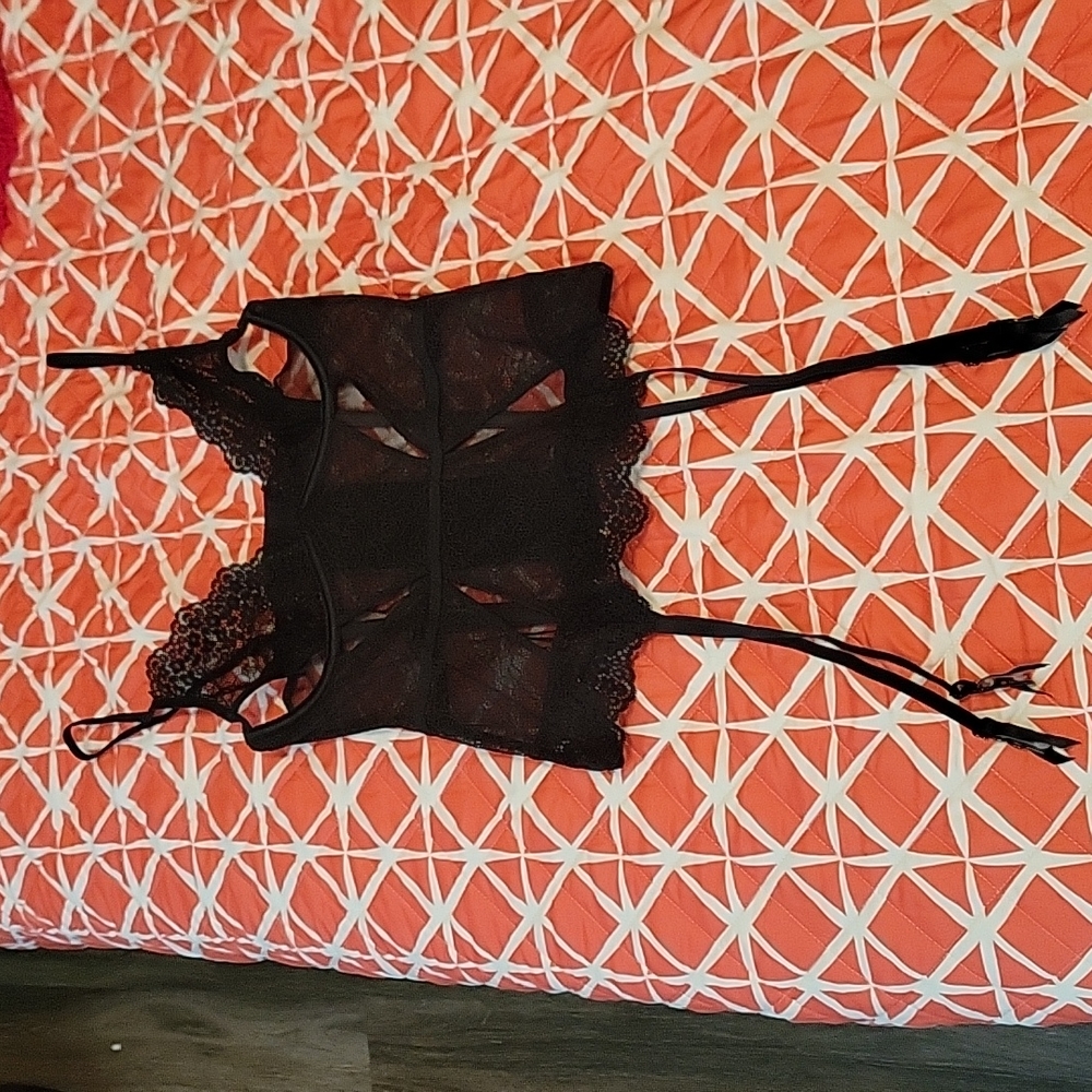 Victoria's Secret 34D Black Corset